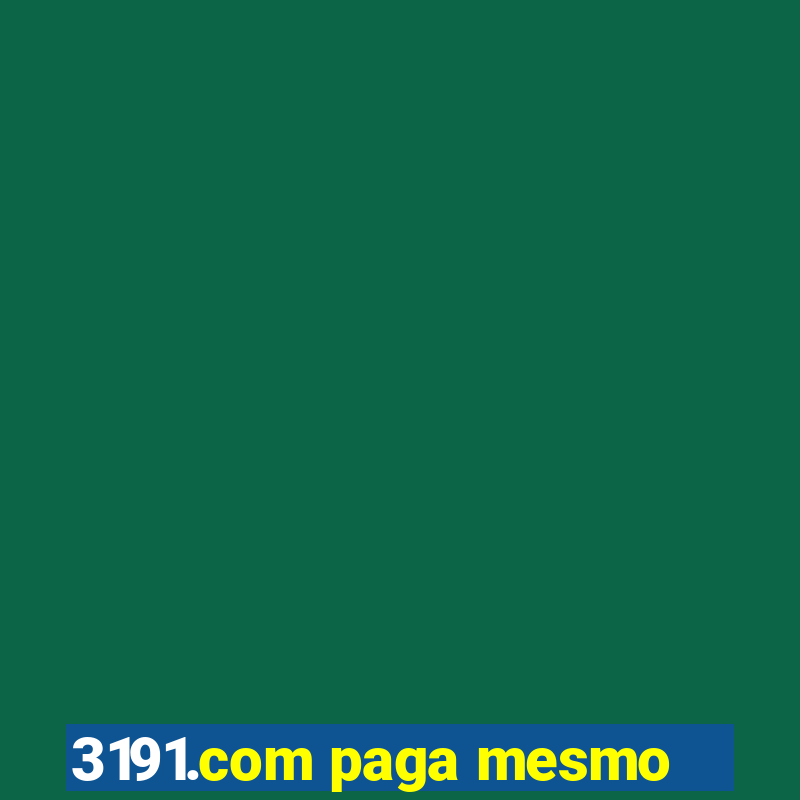 3191.com paga mesmo